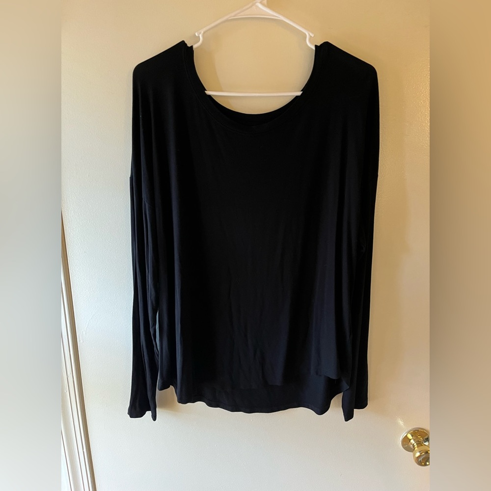 Black long sleeve shirt